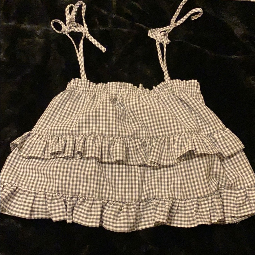 Gingham top